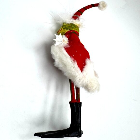 Department 56 Krinkles Frog King Figurine Retired 2001 Handcrafted Holiday 6" - Picture 6 of 9